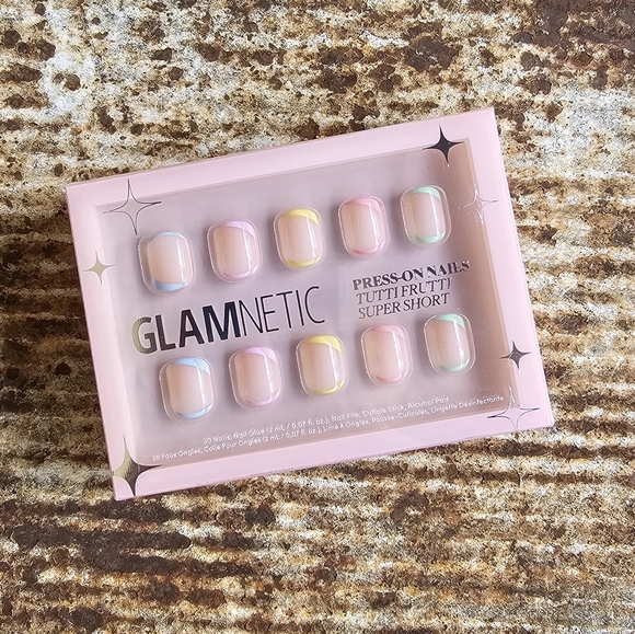 Glamnetic Other - Glamnetic Tutti Frutti Super Short Press-On Nails